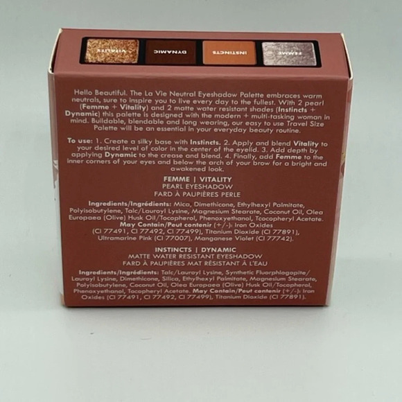 🎉HP🎉Chella La Vie Eyeshadow Palette - Travel Size - Picture 5 of 14